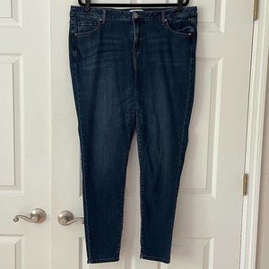 Lane Bryant Denim Jeans Tapered Leg - size 20